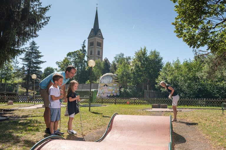 Minigolf - Familien-Sommerurlaub in Radstadt, Salzburger Land Minigolf - Familien-Sommerurlaub in Radstadt, Salzburger Land