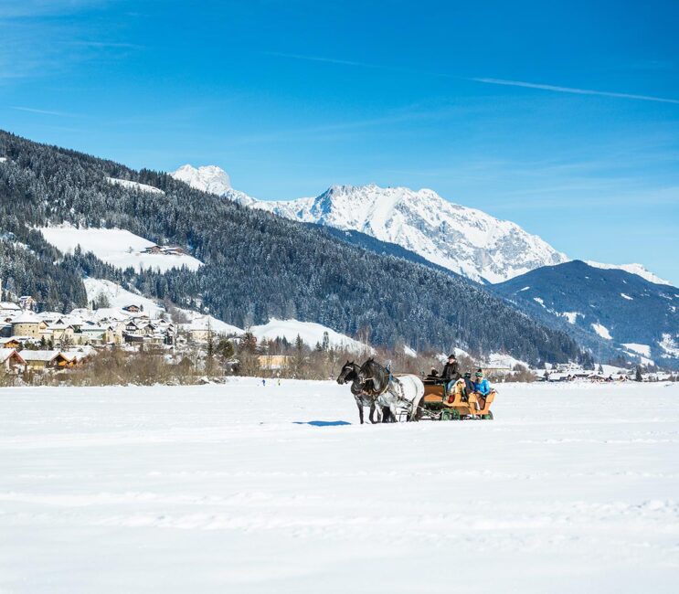 Pferdeschlittenfahrten - Winterurlaub in Radstadt Pferdeschlittenfahrten - Winterurlaub in Radstadt
