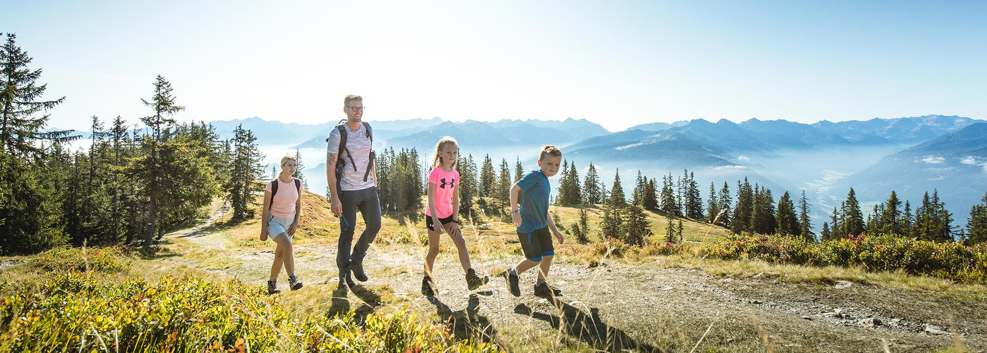 Wandern - Familien-Sommerurlaub in Radstadt, Salzburger Land